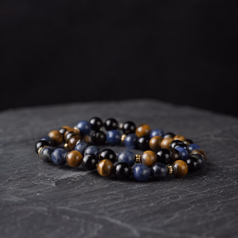 Crystal Vibe Triple Protection Bracelet