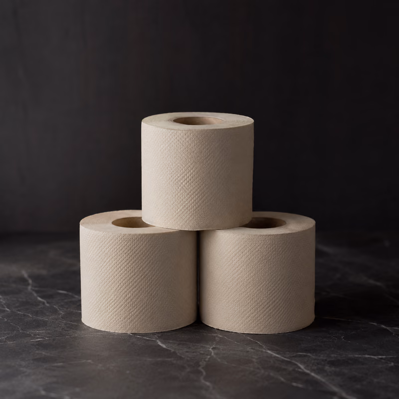 ECOLipak Bamboo Toilet Paper, Septic Safe Toilet Tissue, 24