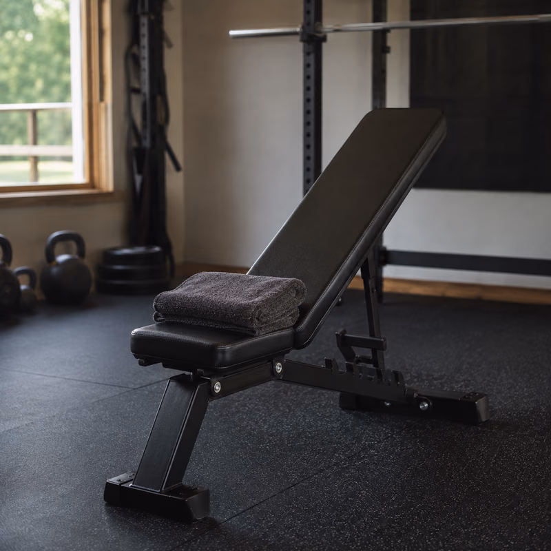 NICEPEOPLE Foldable Adjustable Weight Bench