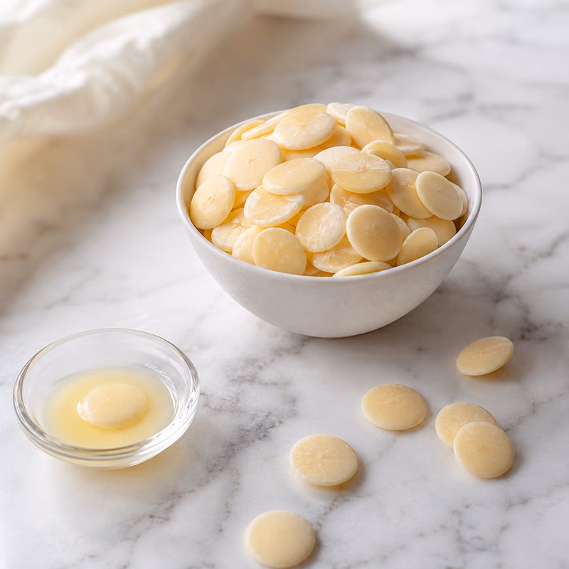 Yupik Organic Cocoa Butter Wafers, Vegan