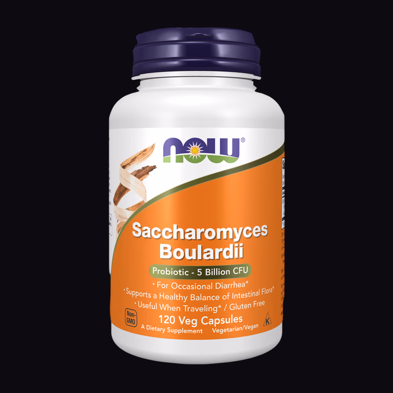 NOW Foods Saccharomyces Boulardii, 5 Billion CFU